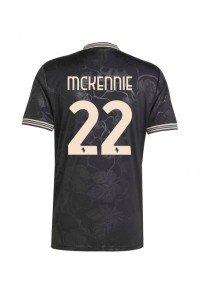 Juventus Weston McKennie #22 Jalkapallovaatteet Kolmaspaita 2025-26 Lyhythihainen